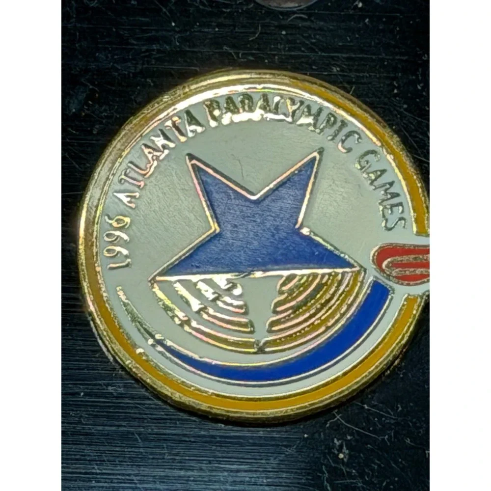 Vintage 1996 Atlanta Olympic Games Paraplympic‎ Pin